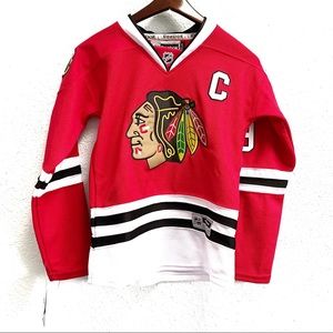 Reebok Red and White Women's Top